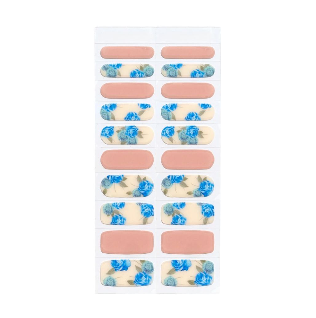 BANDES DE GEL UV - BLUE BLOOM