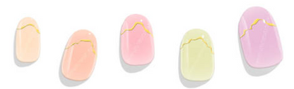 BANDES DE GEL UV - GOLDEN PASTEL