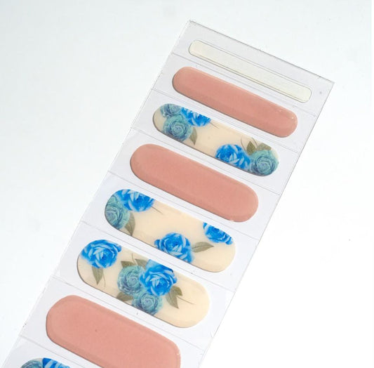 BANDES DE GEL UV - BLUE BLOOM