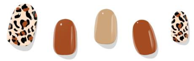 BANDES DE GEL UV - MOCHA SAFARI