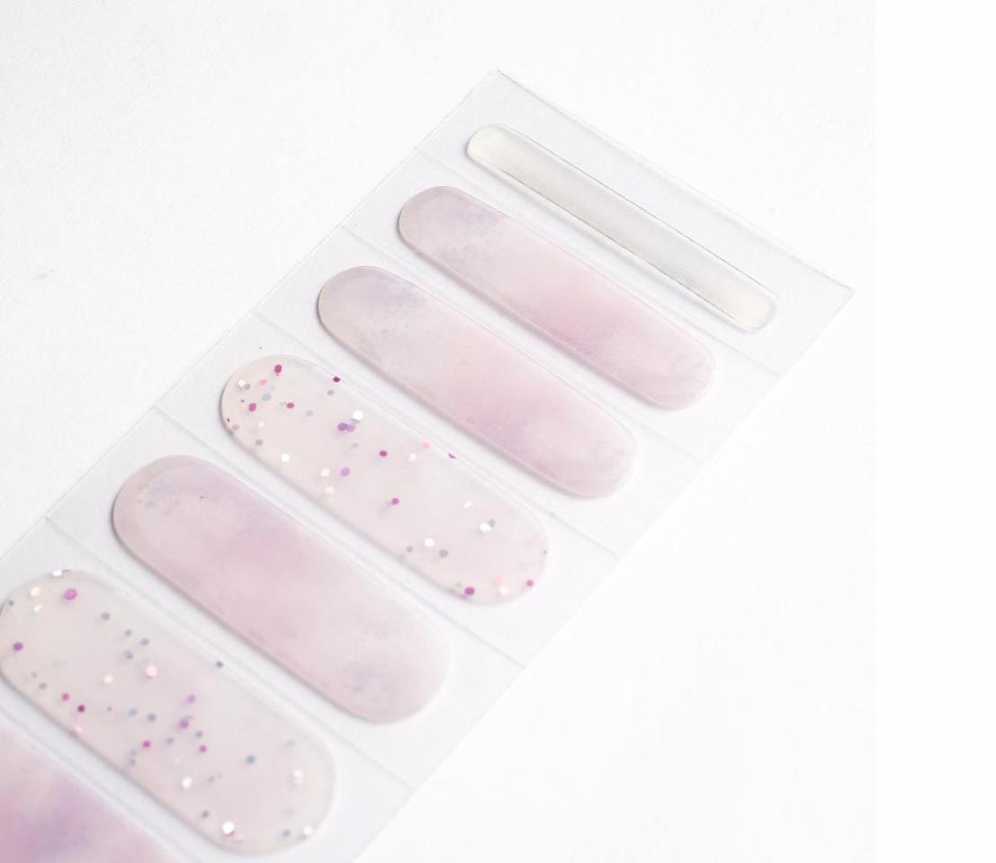 BANDES DE GEL UV - LILAC MIST